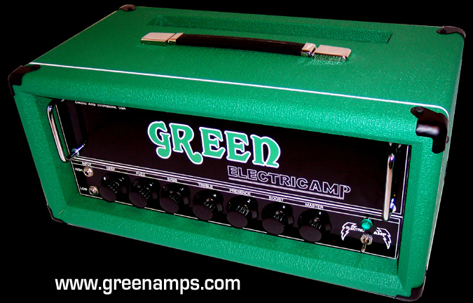 GREEN Amp GREEN ELECTRICAMP Trademark Tube Amps and Speaker Cabs for